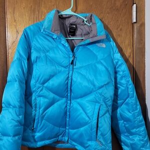 The North Face Blue Puffer Jacket